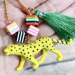 Cheetah Fun Necklace